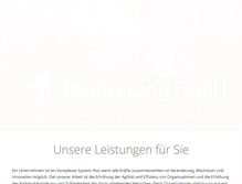 Tablet Screenshot of beatrixlang.de